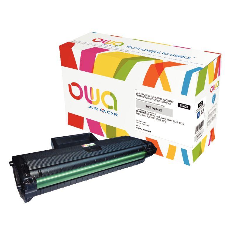 Image de  OWA toner laser noir remanufacturé compatible Samsung (MLT-D1042S / ELS) 