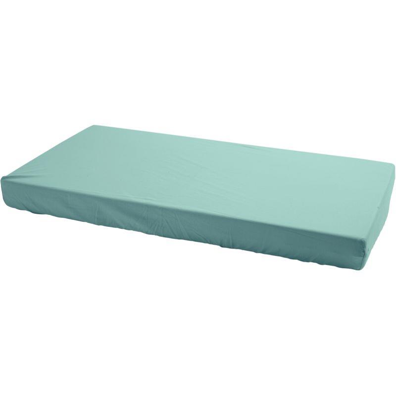Image de  Drap housse 120x60cm lagon 