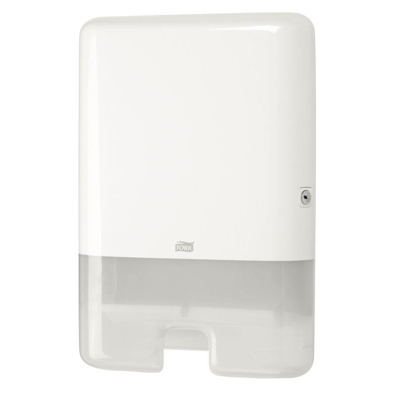 Image de  Distributeur d''essuie-mains interfoliés XPRESS H2 blanc 
