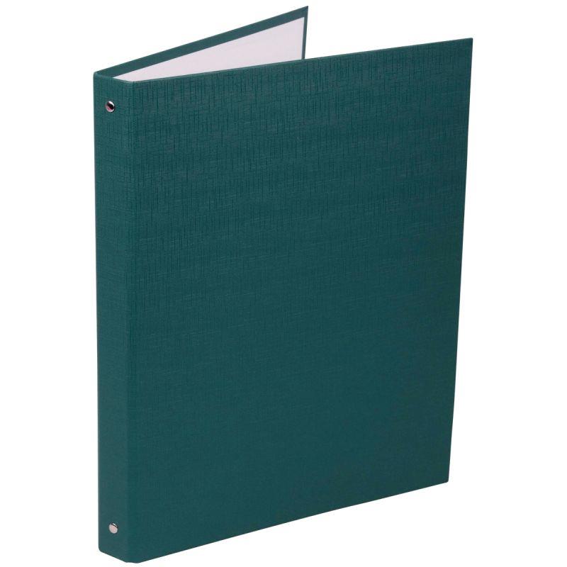 Image de  Classeur 4 anneaux en carton plastifié, format A4+, dos 2 cm, vert 