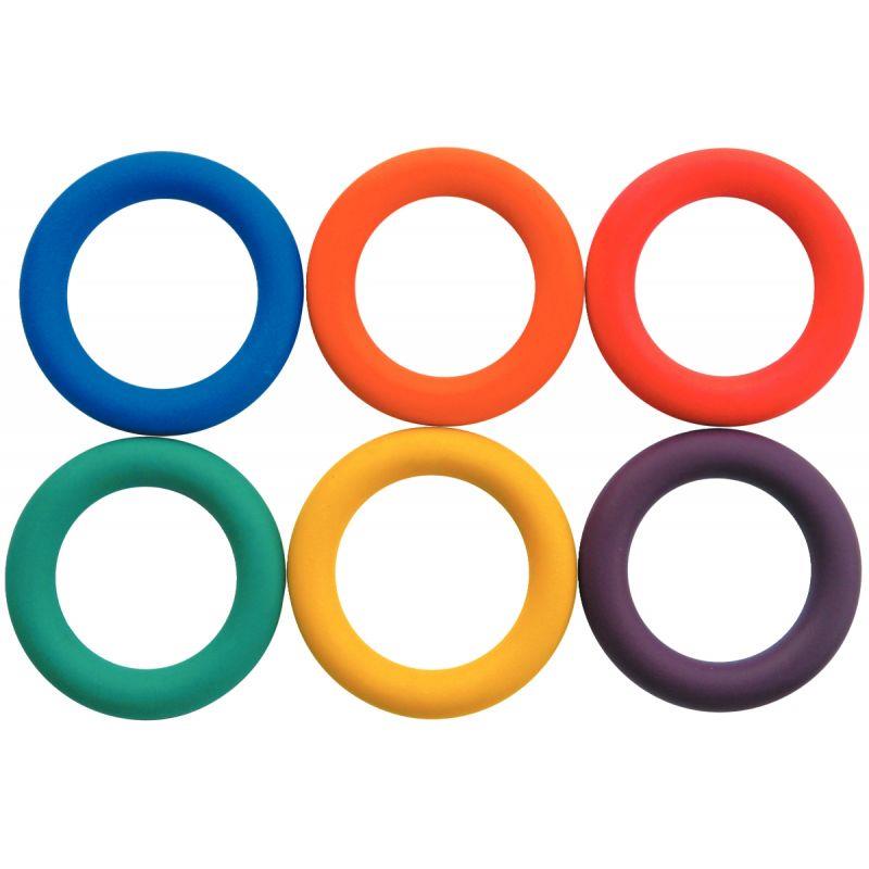 Image de  Lot de 6 anneaux tennis diamètre 15 cm 