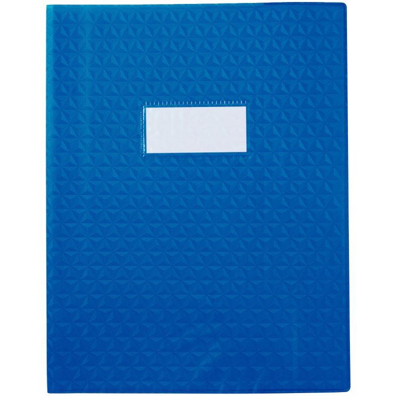 Image de  Paquet de 30 protège-cahiers grain 10/100ème format 17 x 22 cm coloris bleu foncé 