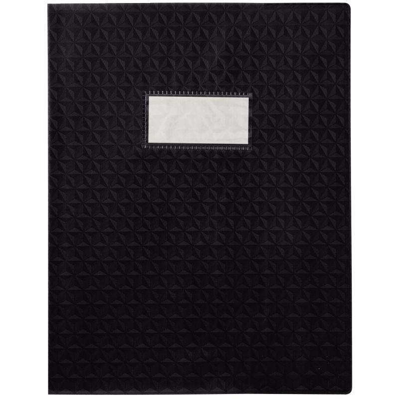 Image de  Paquet de 30 protège-cahiers grain 10/100ème format 17 x 22 cm coloris noir 