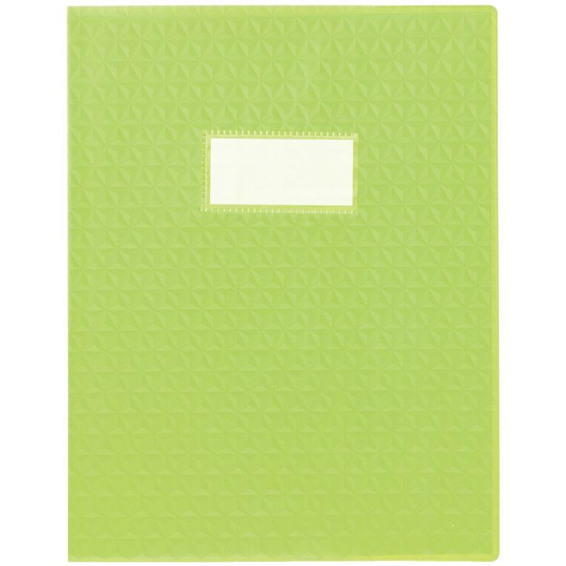 Image de  Paquet de 30 protège-cahiers grain 10/100ème format 17 x 22 cm coloris vert clair 