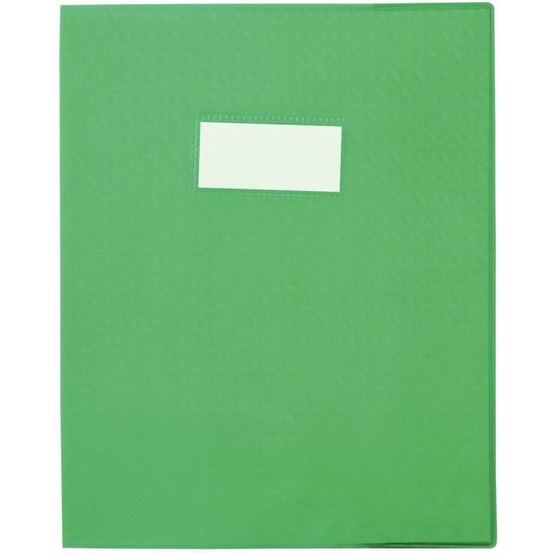 Image de  Paquet de 30 protège-cahiers grain 10/100ème format 17 x 22 cm coloris vert 