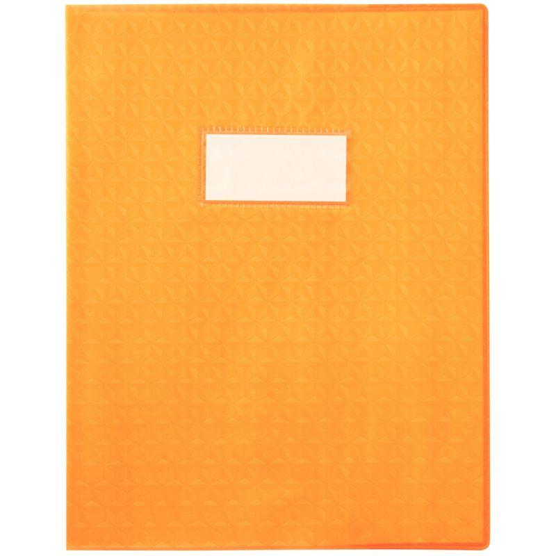 Image de  Paquet de 30 protège-cahiers grain 10/100ème format 17 x 22 cm coloris orange 