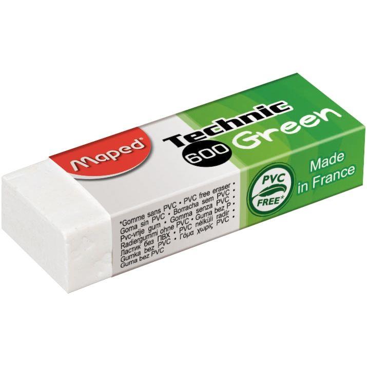 Image de  Gomme plastique Technic 600 Green 