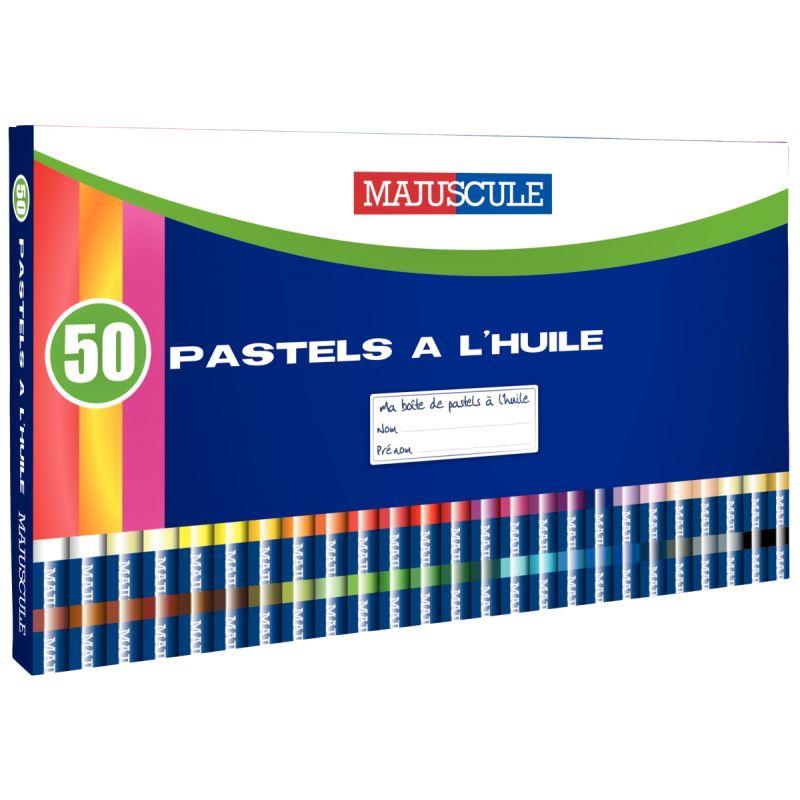 Image de  Boîte de 50 pastels à l''huile Majuscule 