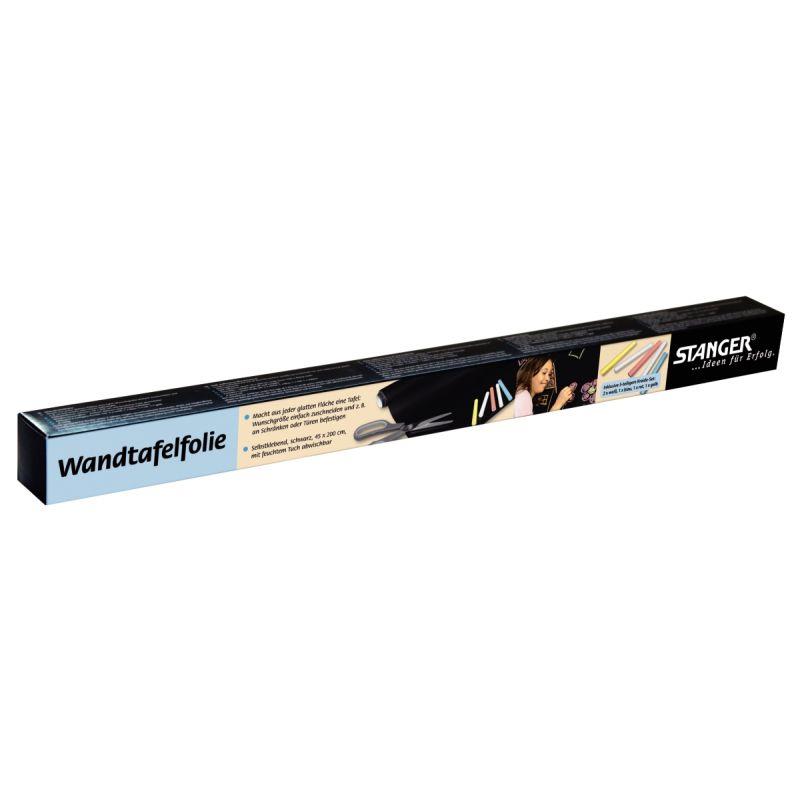 Image de  Rouleau tableau mural autocollant noir 