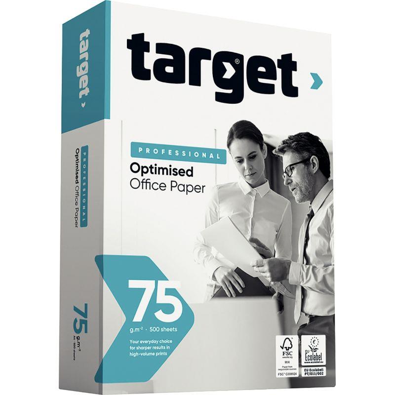 Image de  Ramette de 500 feuilles format A4 75g blanc TARGET PROFESSIONAL 