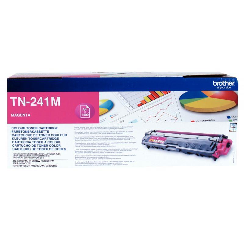 Image de  Brother TN241M toner laser magenta authentique 