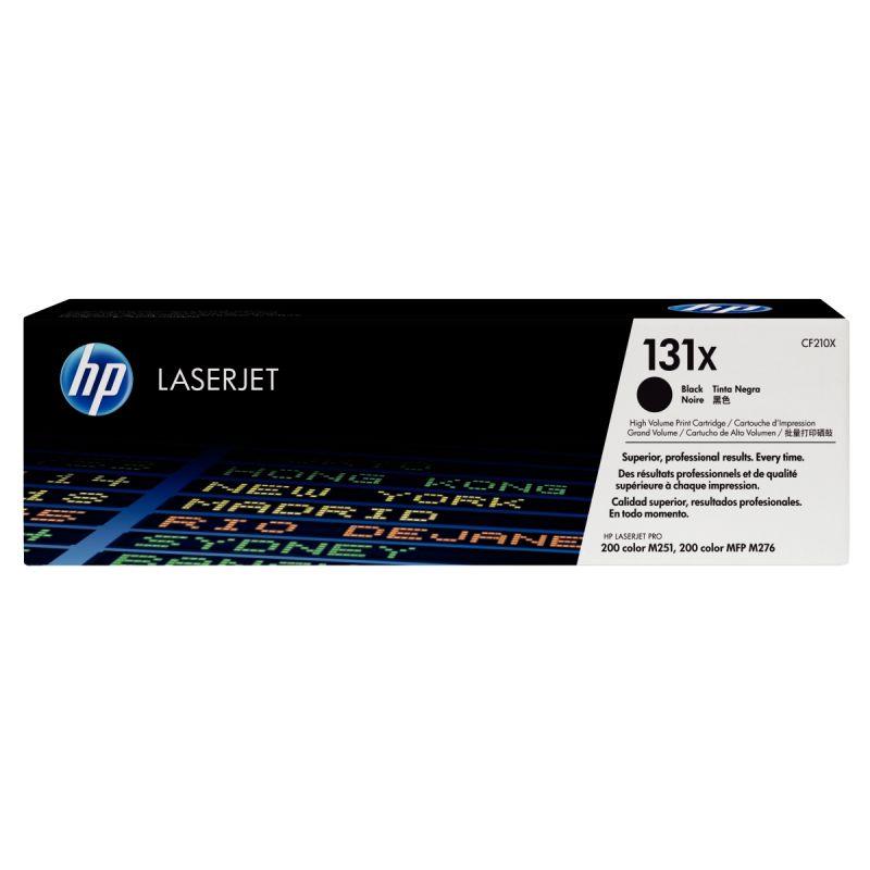 Image de  HP 131X toner noir grande capacité authentique (CF210X) 