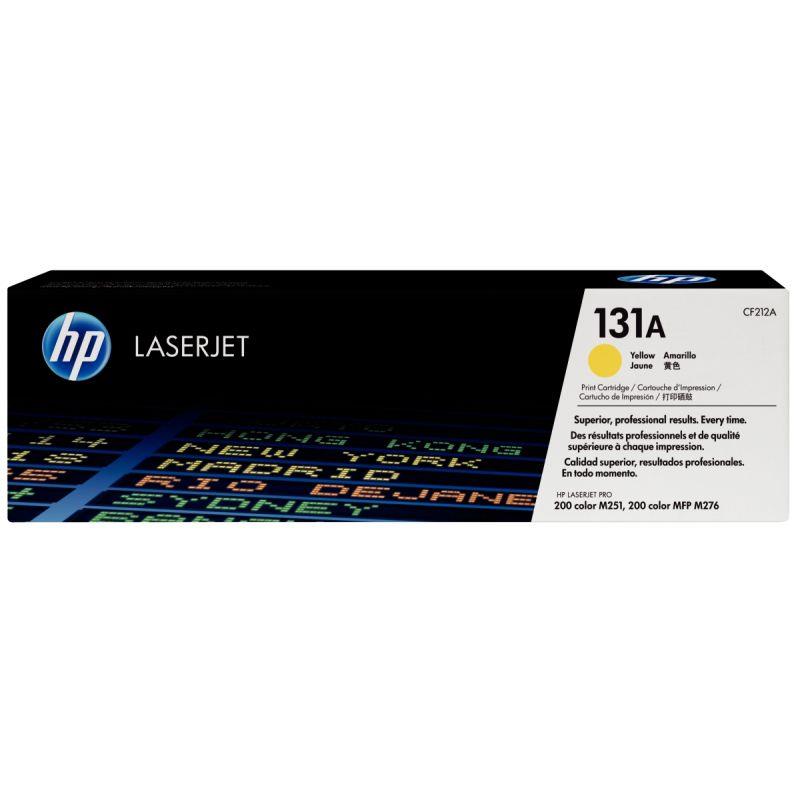Image de  HP 131A toner jaune authentique (CF212A) 