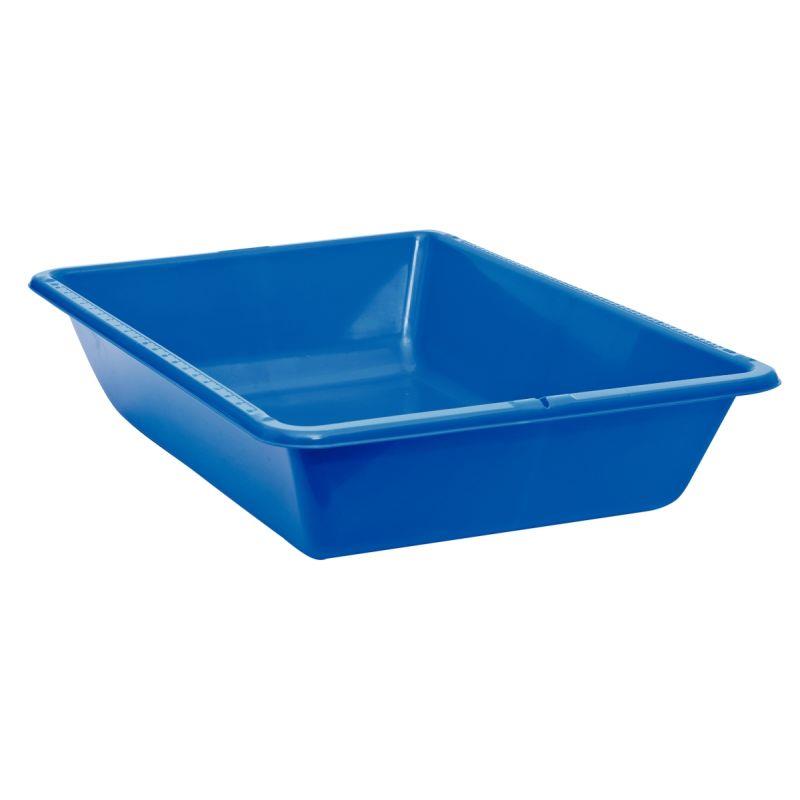 Image de  Bac à sable ou eau PVC 70x50x15cm bleu 