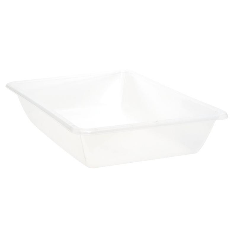 Image de  Bac à sable ou eau PVC 70x50x15cm tranparent 