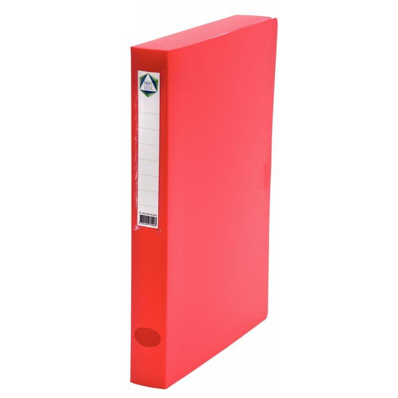 Image de  Boite de classement en polypropylène dos 4 cm, rouge 