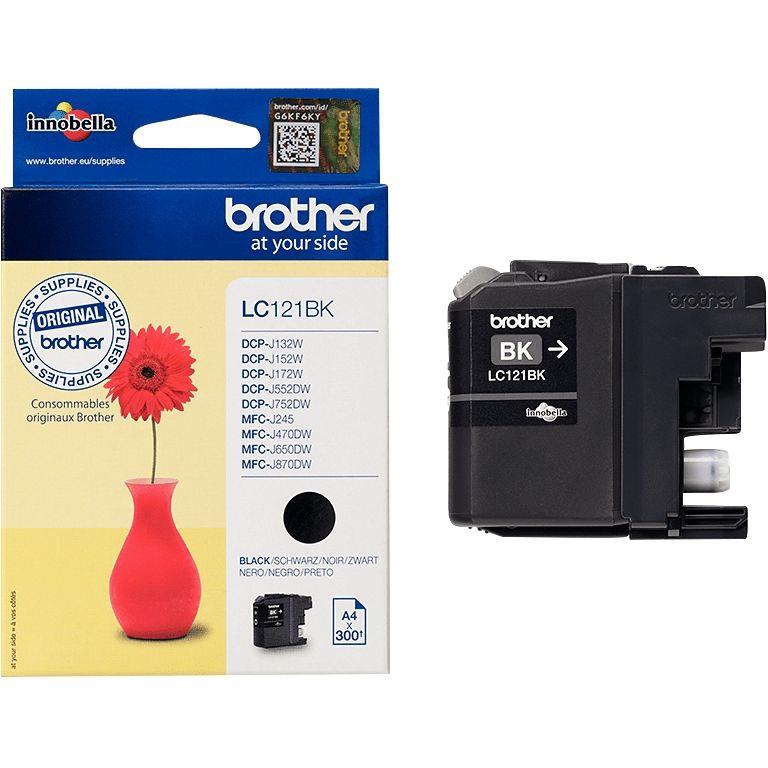 Image de  Cartouche jet d''encre à la marque Brother LC121 noir 