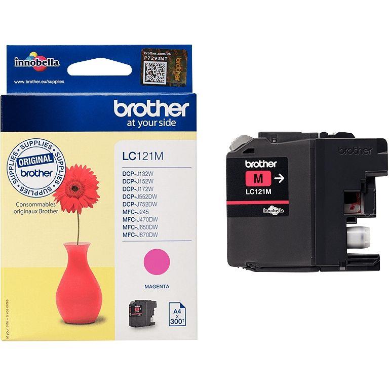 Image de  Cartouche jet d''encre à la marque Brother LC121 magenta 