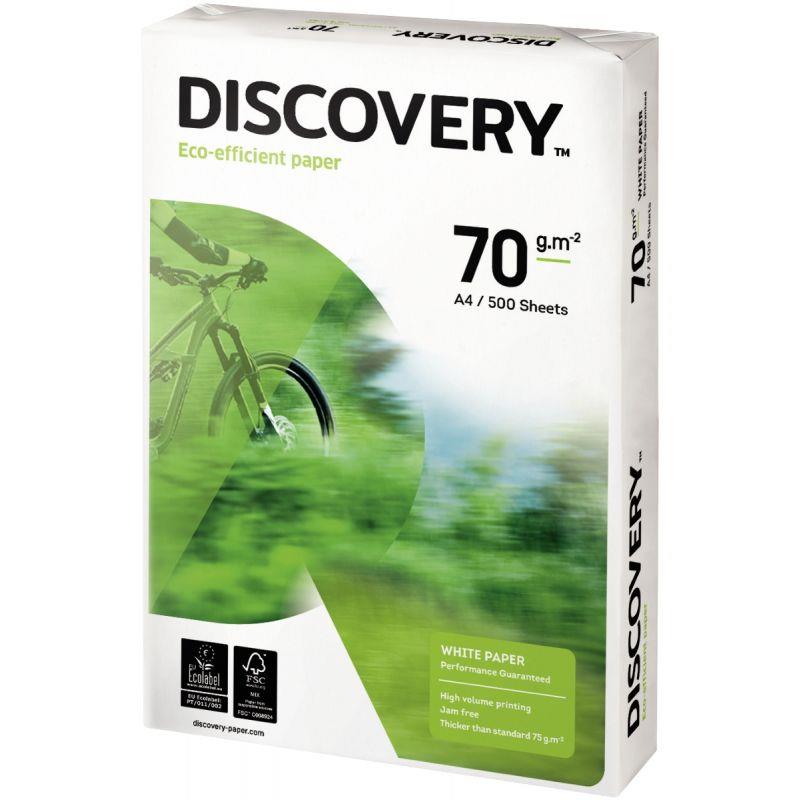 Image de  Ramette de 500 feuilles format A4 70g blanc DISCOVERY 