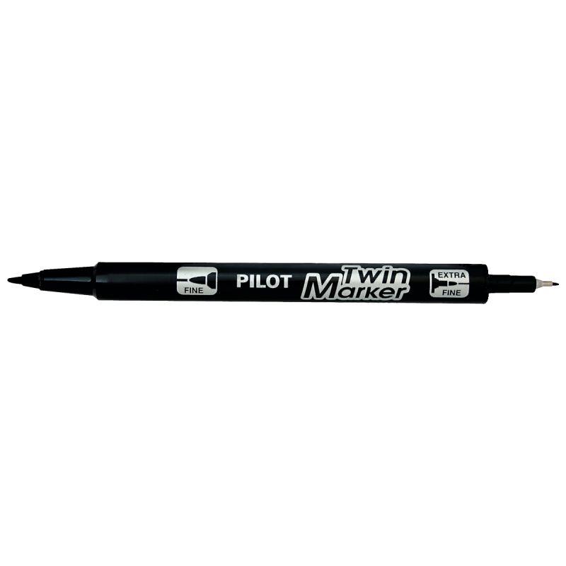 Image de  Marqueur permanent Twin Marker noir 