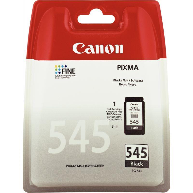 Image de  Canon 545 cartouche jet d''encre noire authentique (PG545BK) 