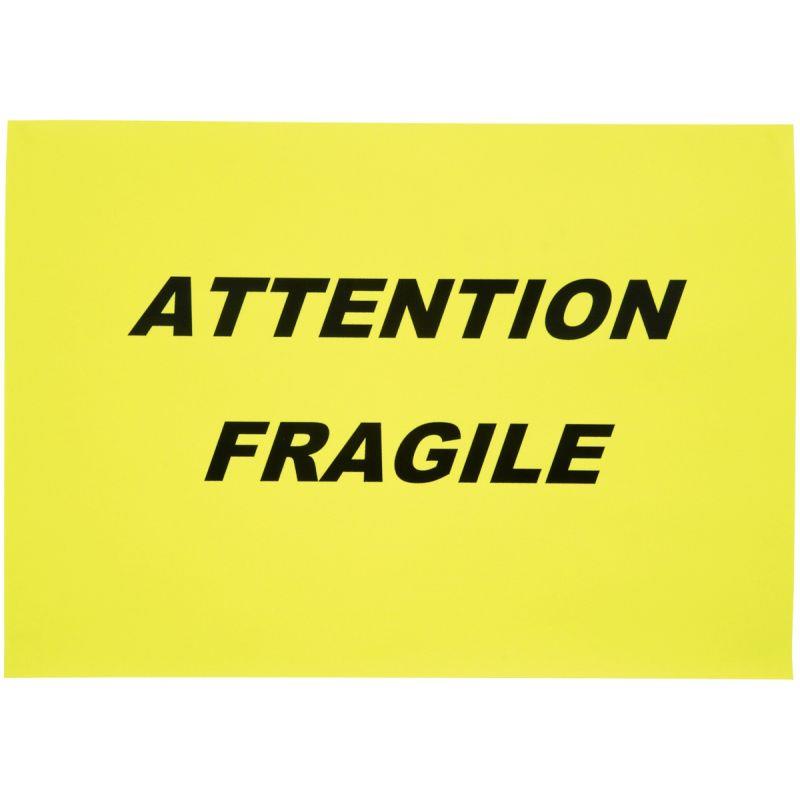 Image de  Boîte de 100 étiquettes Flaconuo multi-usages 210x297mm jaune 