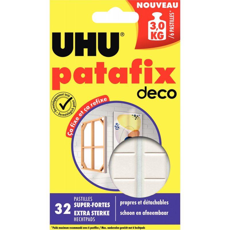 Image de  Blister de 32 pastilles adhésives Patafix déco 