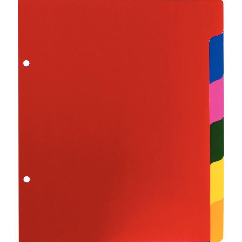 Image de  Jeu de 6 intercalaires en polypropylène 2/10ème, format 17x22 cm 