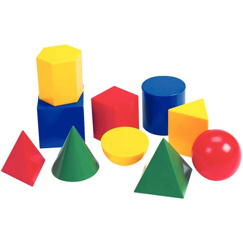 Image de  Boîte de 10 figures géométriques 