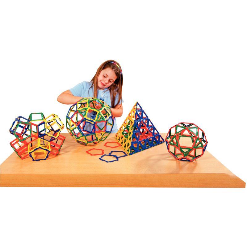Image de  Set de base POLYDRON FRAMEWORKS, 280 pièces 