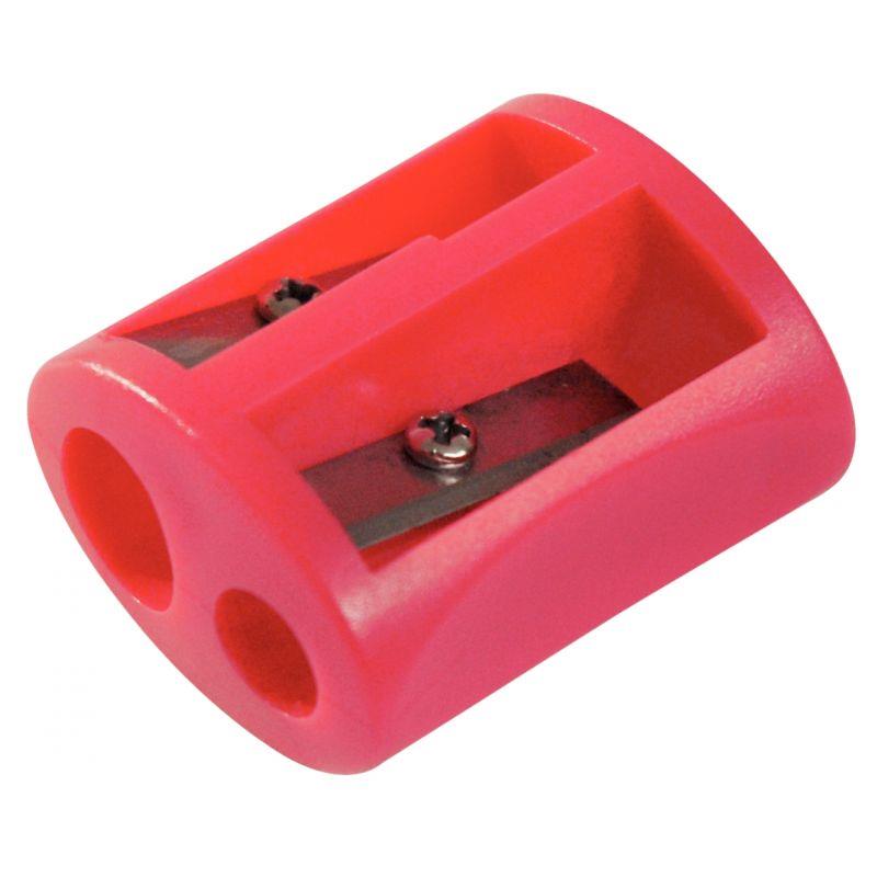 Image de  Taille-crayons en plastique 2 usages pour gaucher 