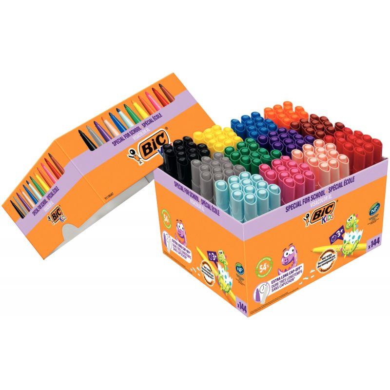 Image de  Classpack de 144 feutres Visacolor XL dont 20 gratuits 