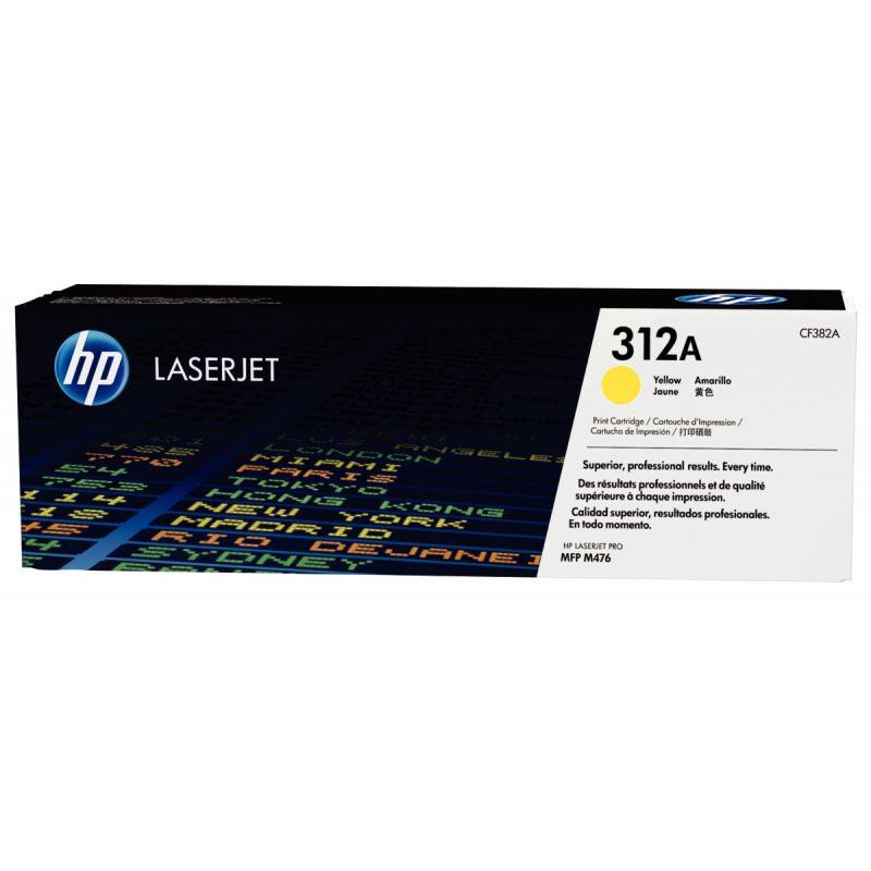 Image de  HP 312A toner jaune authentique (CF382A) 