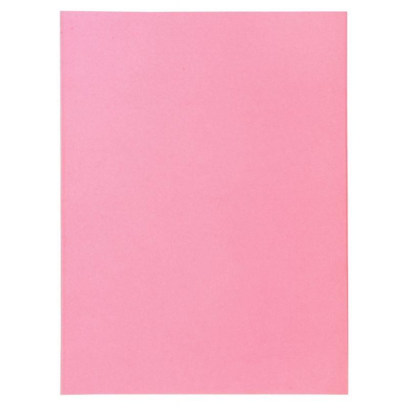 Image de  Paquet de 50 chemises 2 rabats SUPER 210g, format 24x32 cm, rose 