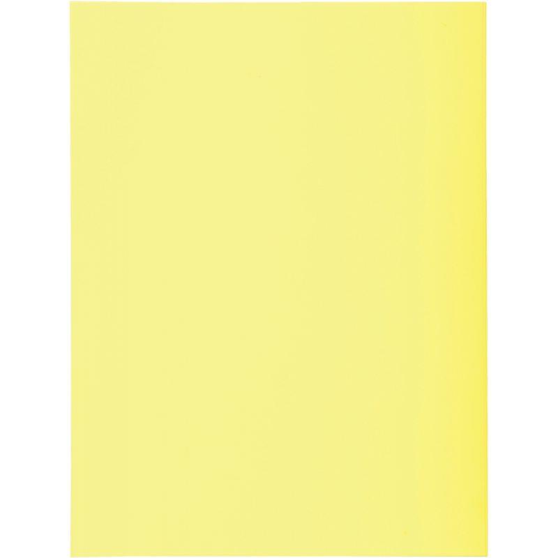 Image de  Paquet de 50 chemises 2 rabats SUPER 210g, format 24x32 cm, canari 