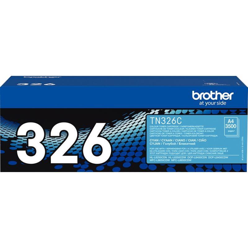 Image de  Brother TN326C toner laser cyan haute capacité authentique 