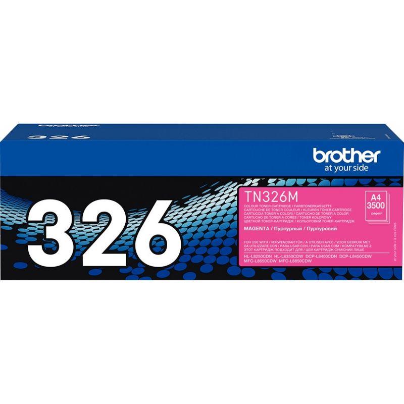 Image de  Brother TN326M toner laser magenta haute capacité authentique 