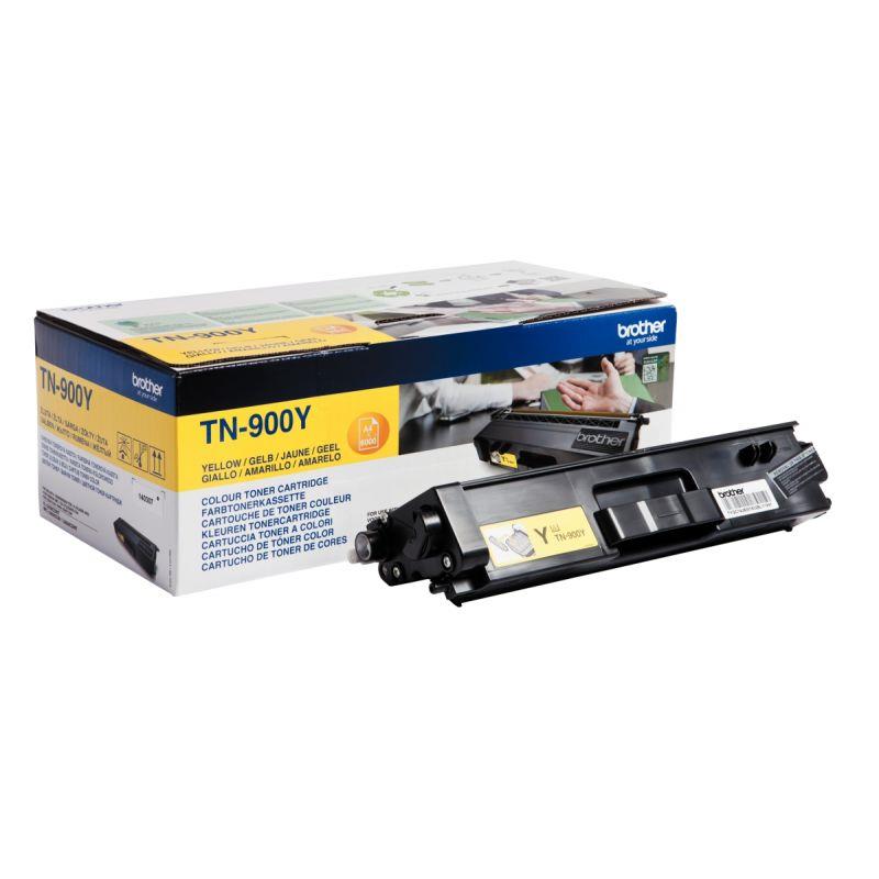 Image de  Toner à la marque Brother TN900Y jaune très haute capacité 