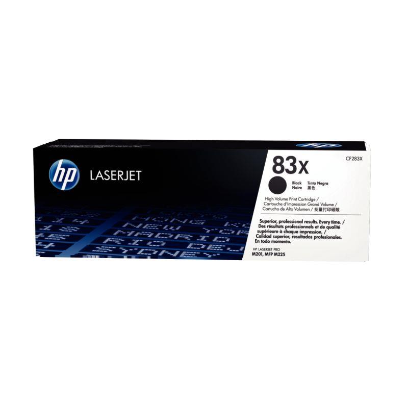 Image de  HP 83X toner noir grande capacité authentique (CF283X) 