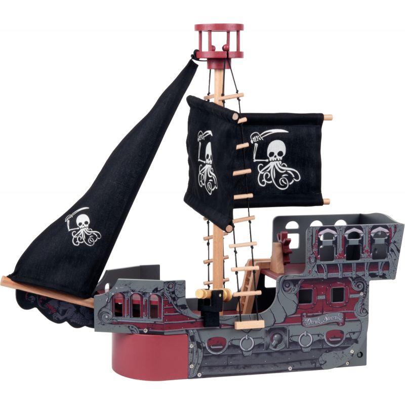 Image de  Bateau des pirates en bois PAPO 