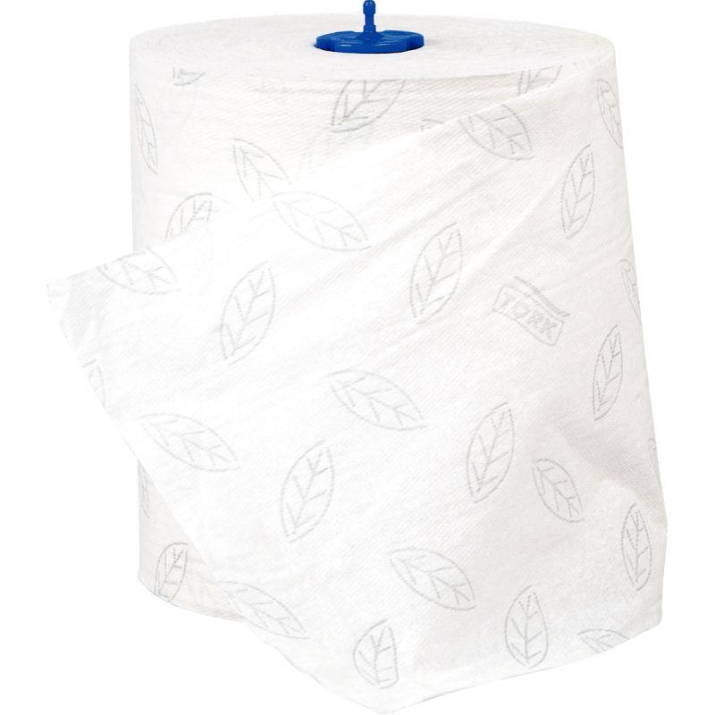 Image de  Lot de 6 rouleaux d''essuie-mains TORKMATIC H1 2 plis blanc 