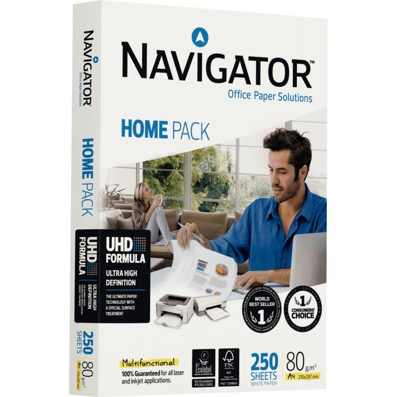 Image de  Paquet de 250 feuilles A4 80g blanc NAVIGATOR 