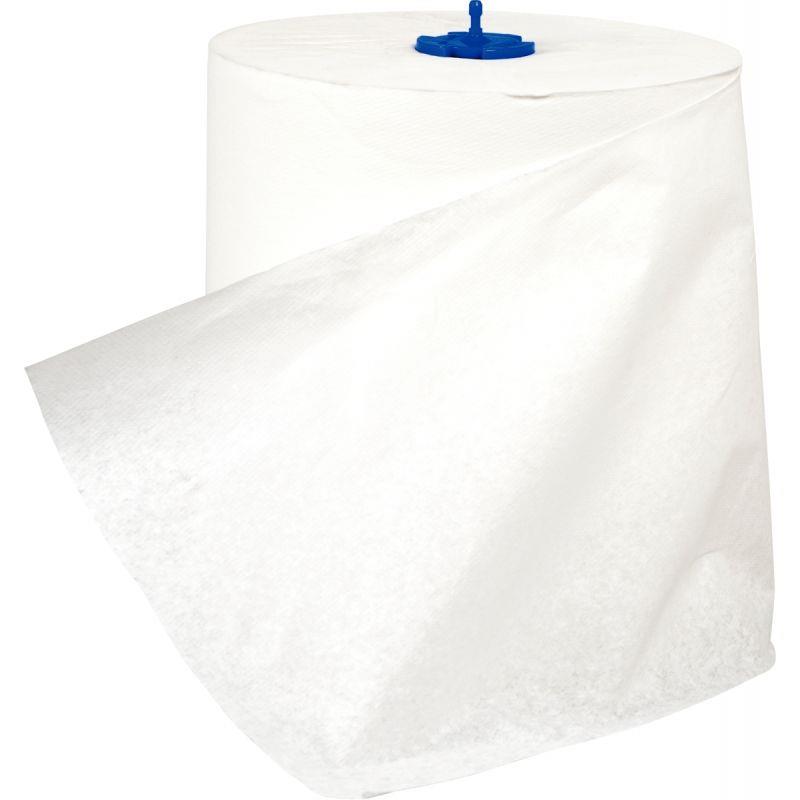 Image de  Lot de 6 rouleaux d''essuie-mains TORKMATIC H1 1 pli blanc 