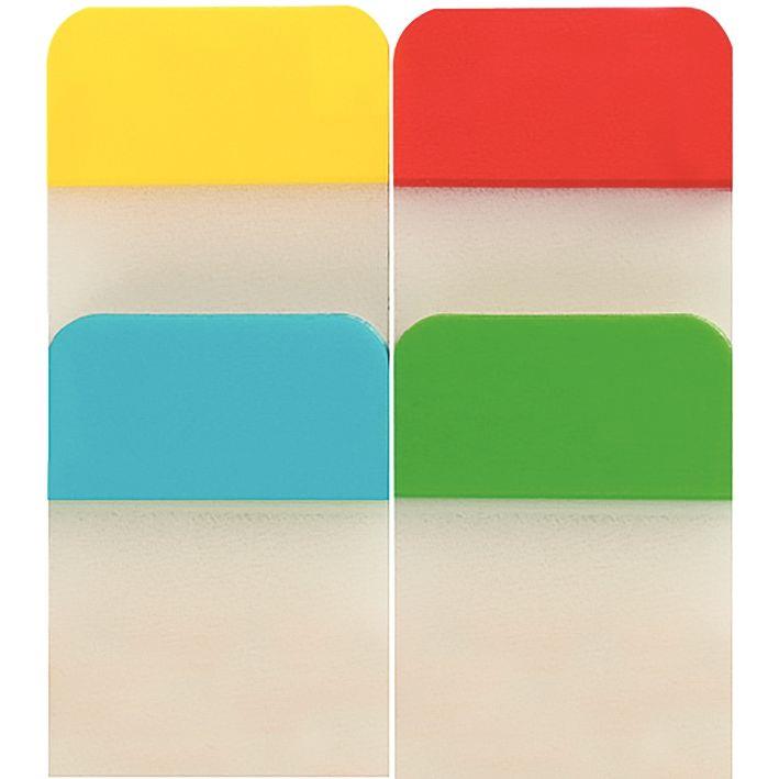 Image de  Carte de 4 x 20 index rigides repositionnable de 38 mm 