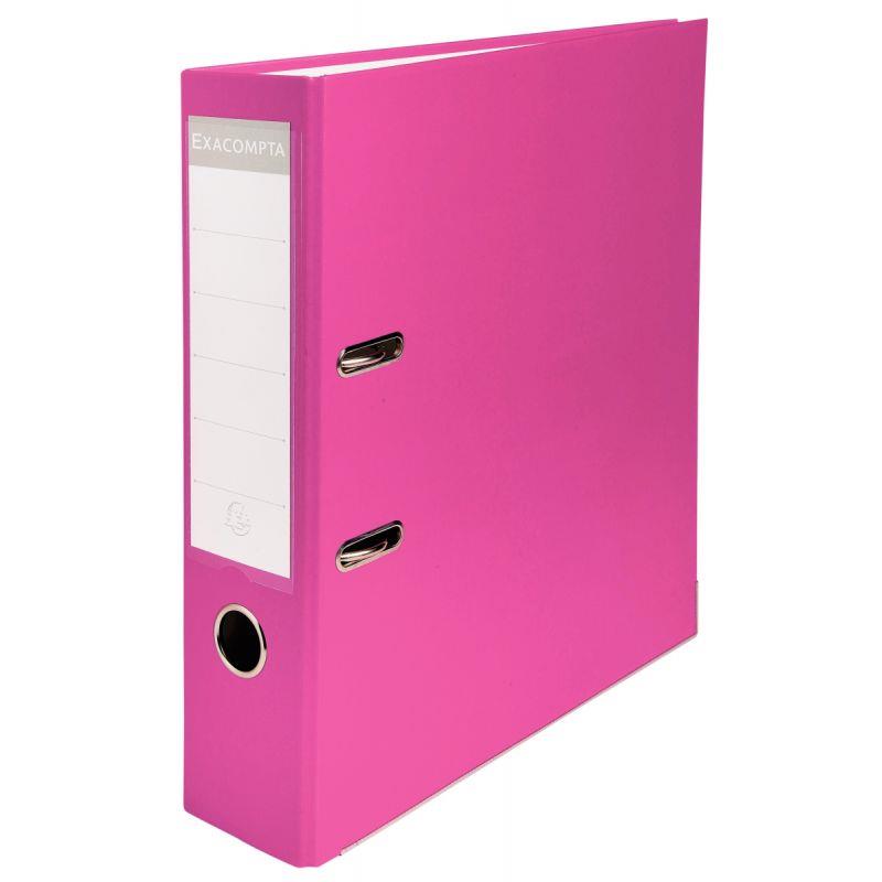 Image de  Classeur à levier pour format A4, dos 8 cm, framboise 