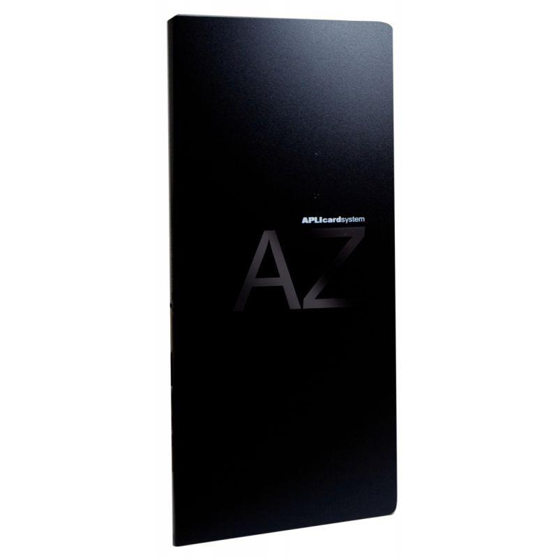 Image de  Porte cartes de visite 160 cartes en polypropylène noir 