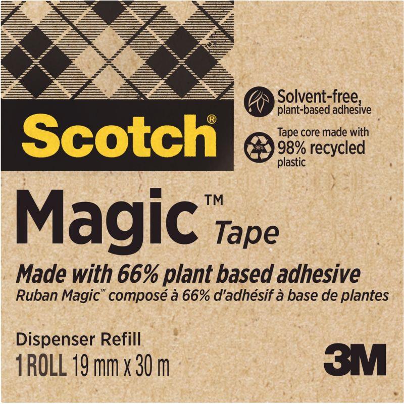 Image de  Rouleau adhésif Scotch Magic Green invisible 19mmx30m 