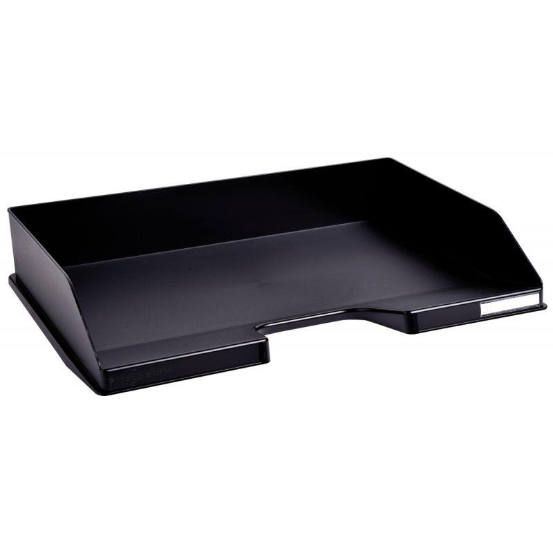 Image de  Corbeille à courrier à l''italienne ECOBLACK noire 