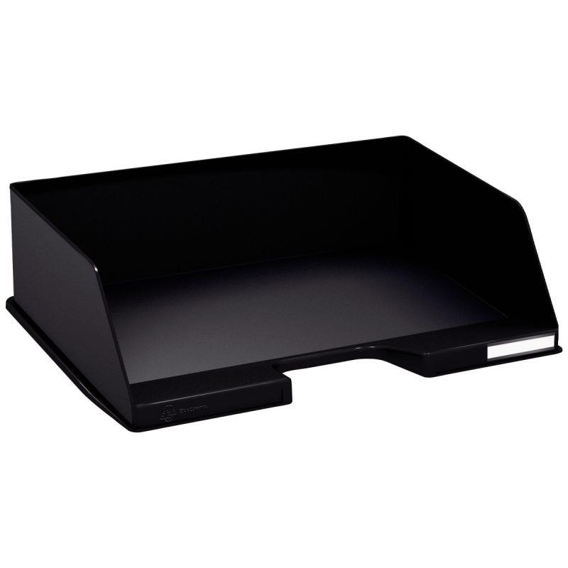 Image de  Corbeille à courrier maxi à l''italienne ECOBLACK noire 