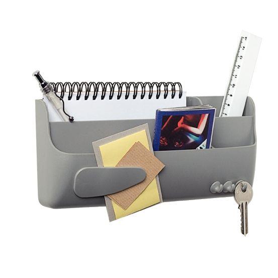 Image de  Support multi-usages magnétique gris 